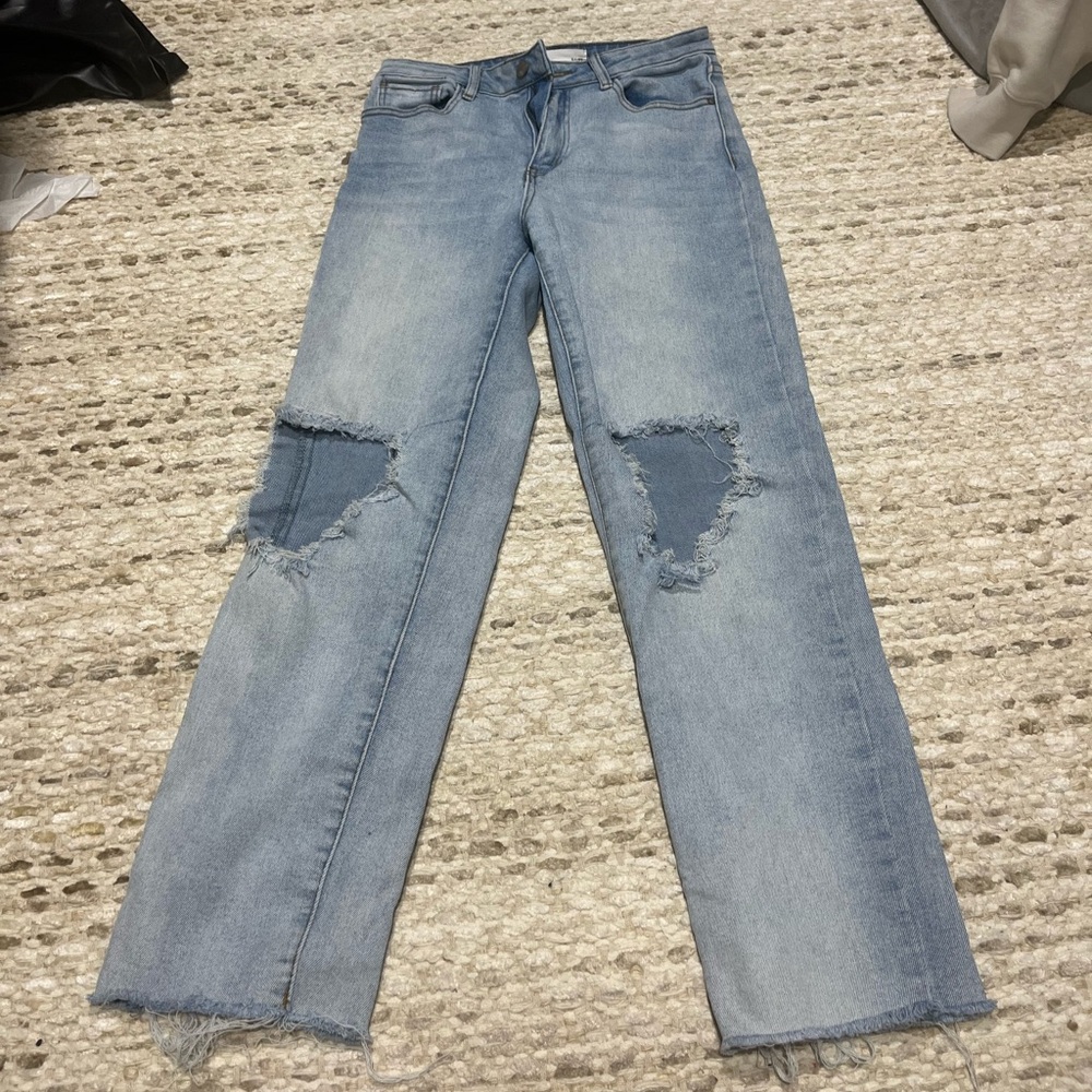 RSQ High Rise Straight Leg Jeans